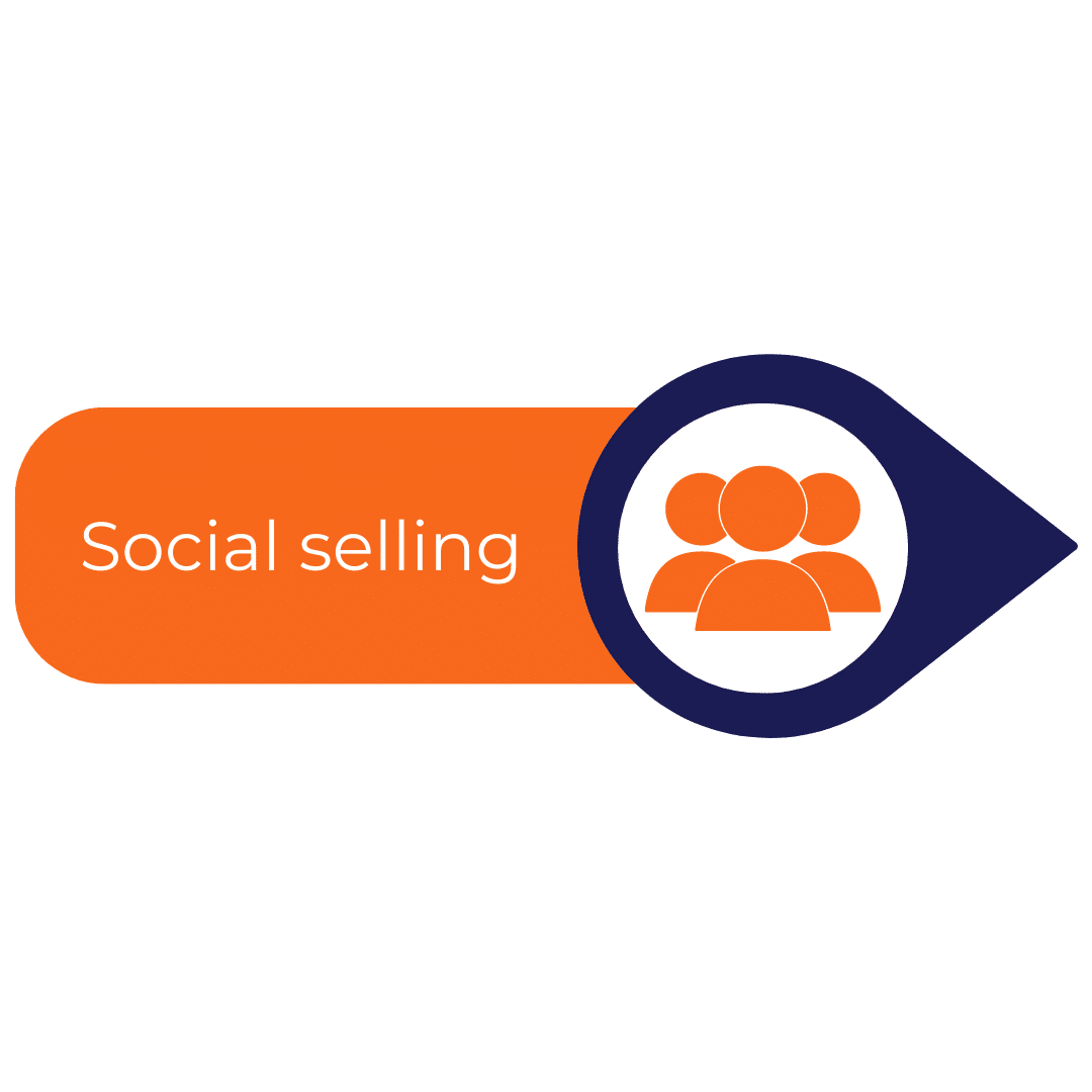 Homepage social selling