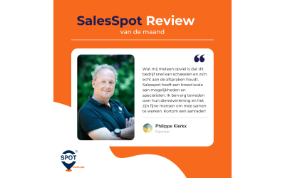 Review van de maand met Philippe Klerkx